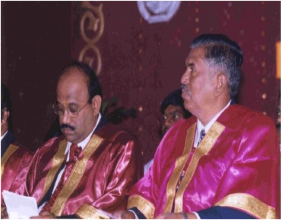 With Periyar University VC Hon. Shri Sethupathi Ramalingam