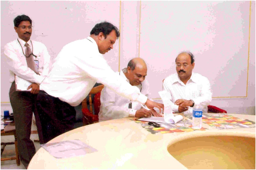 MoU Signing with Sathyabama University, Chennai